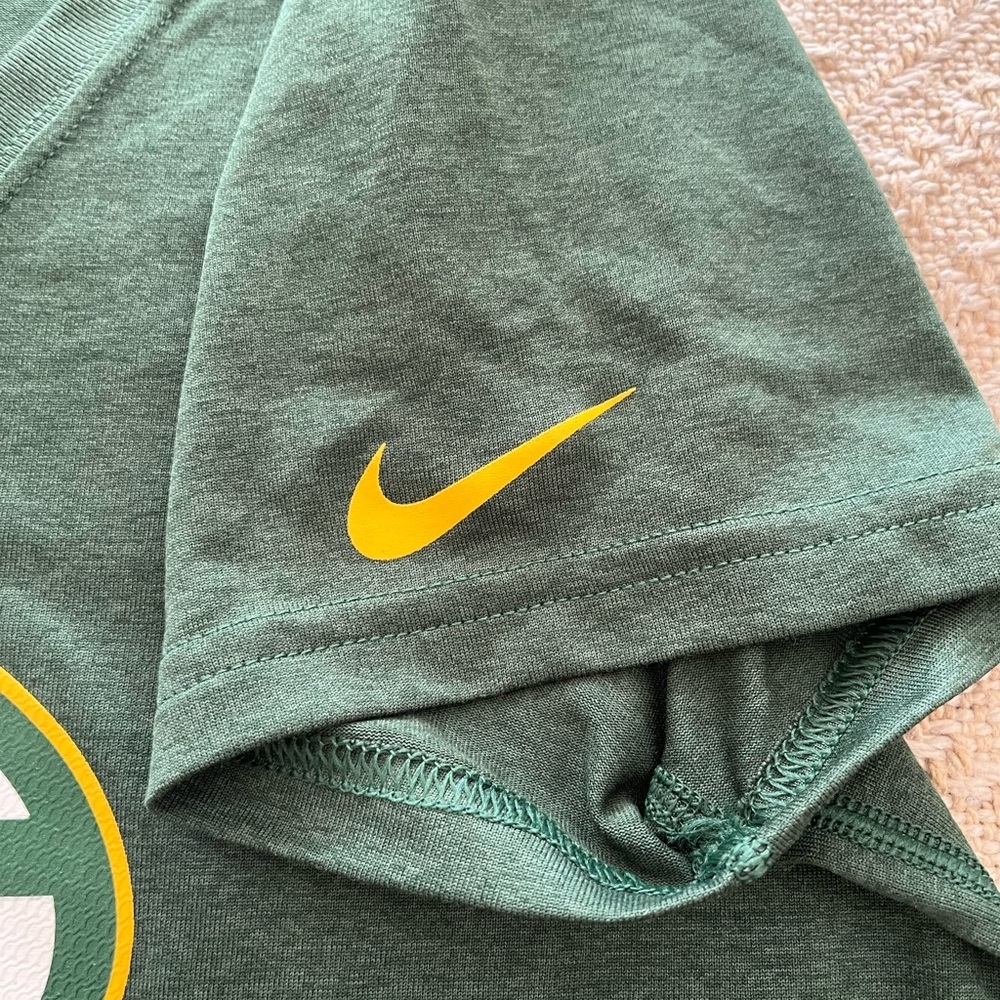 Nike Green Bay Packers Dri-Fit V Neck Tee Women’s Medium - Picture 4 of 5